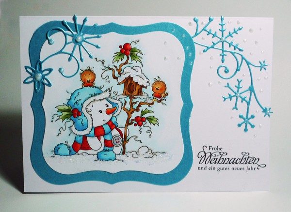 Karten-Kunst » Frostige Weihnachten