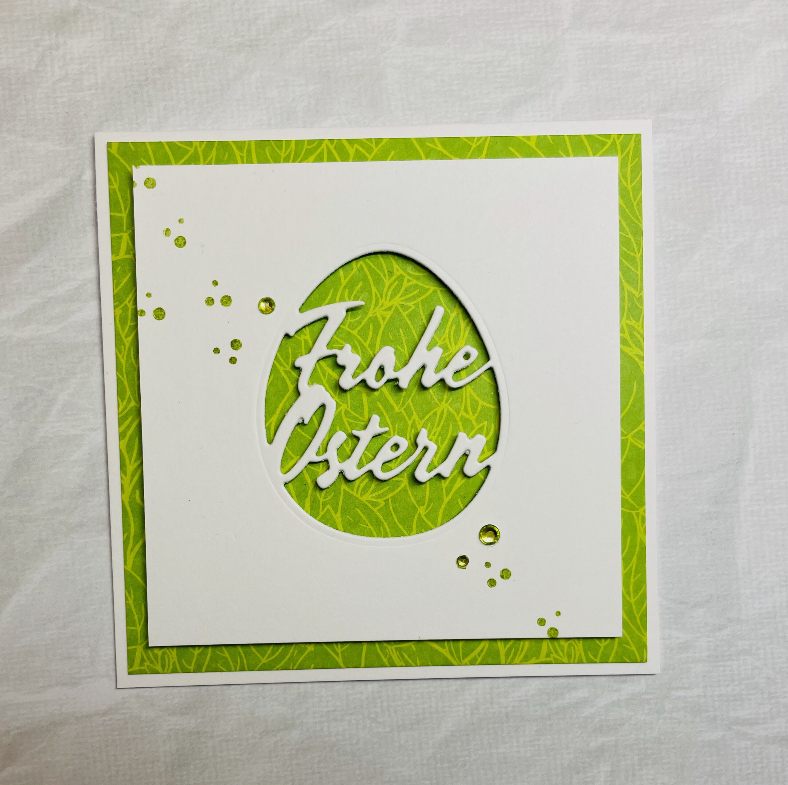  Foto zu 4 schnelle Karten zu Ostern – Variante 4 – Karten-Kunst 